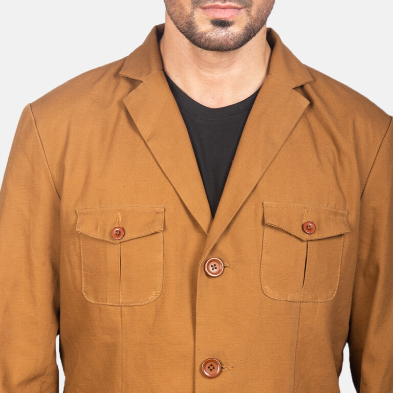 Mens Khaki Safari Jacket1173-9-1599288563970